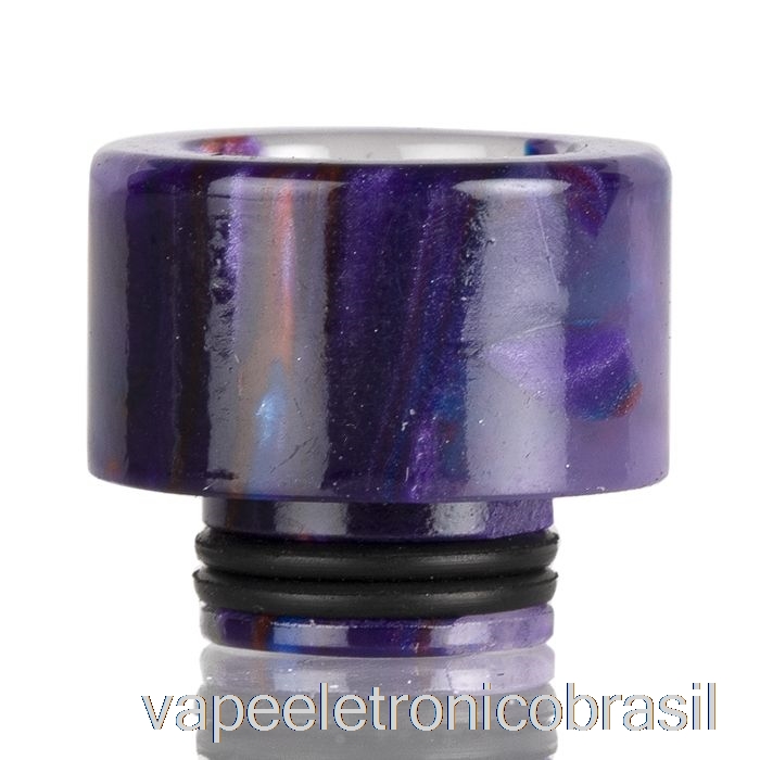 Vape Vaporesso 510 Ponta De Gotejamento De Resina Widebore Roxo Vermelho